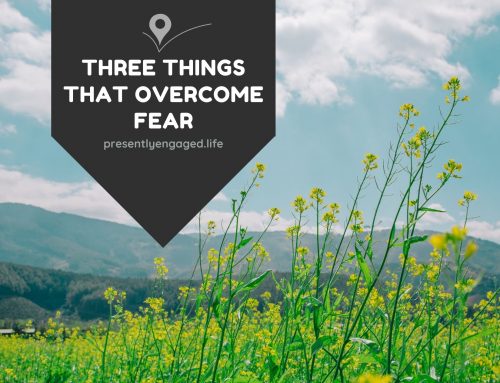 Three Things That Overcome Fear